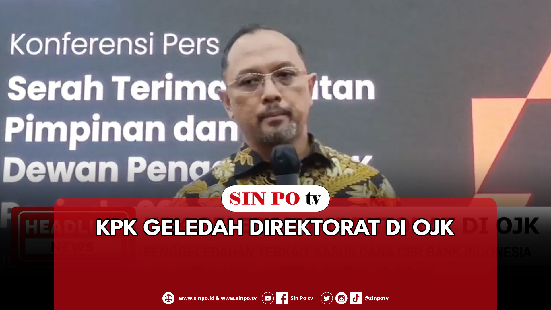 KPK Geledah Direktorat Di OJK