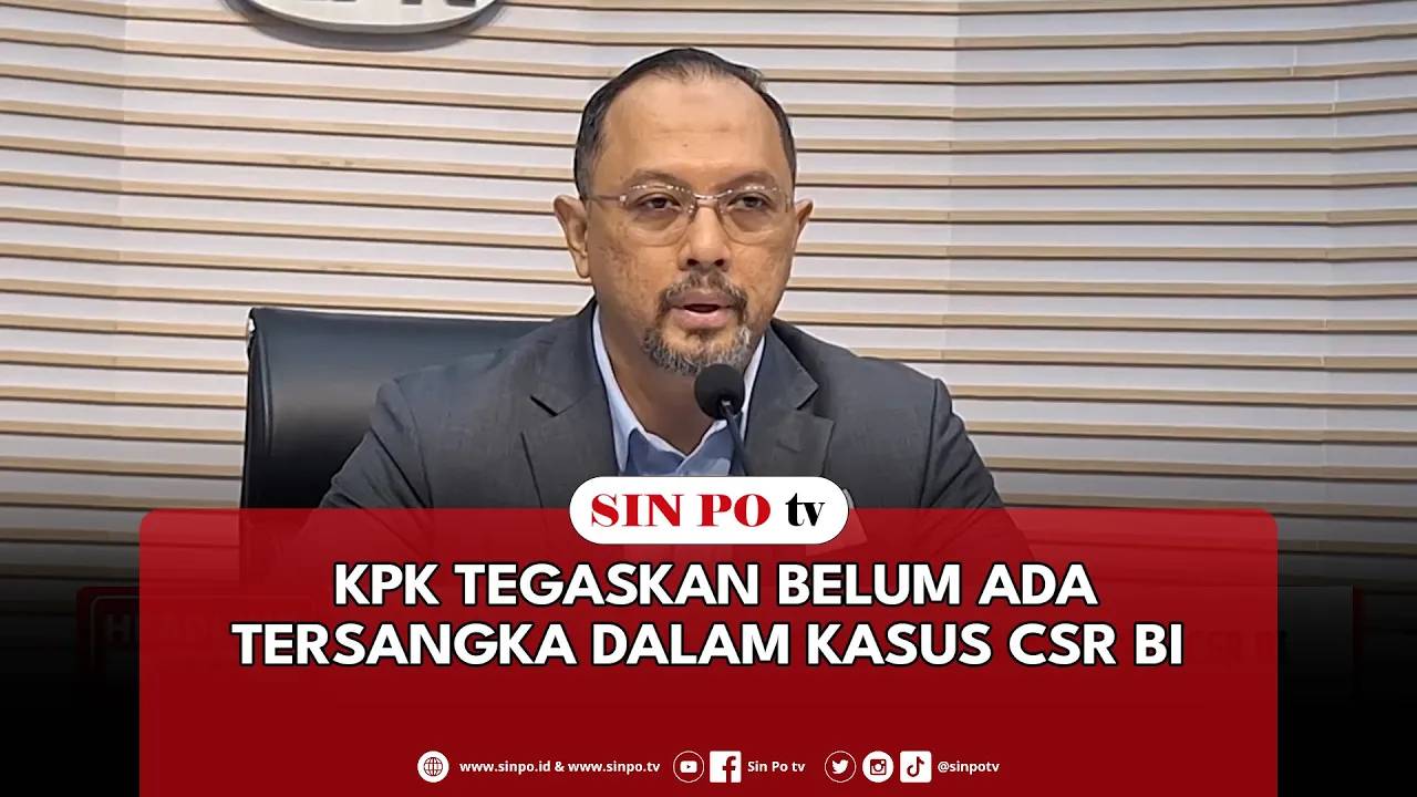 KPK tegaskan belum ada tersangka dalam kasus CSR BI