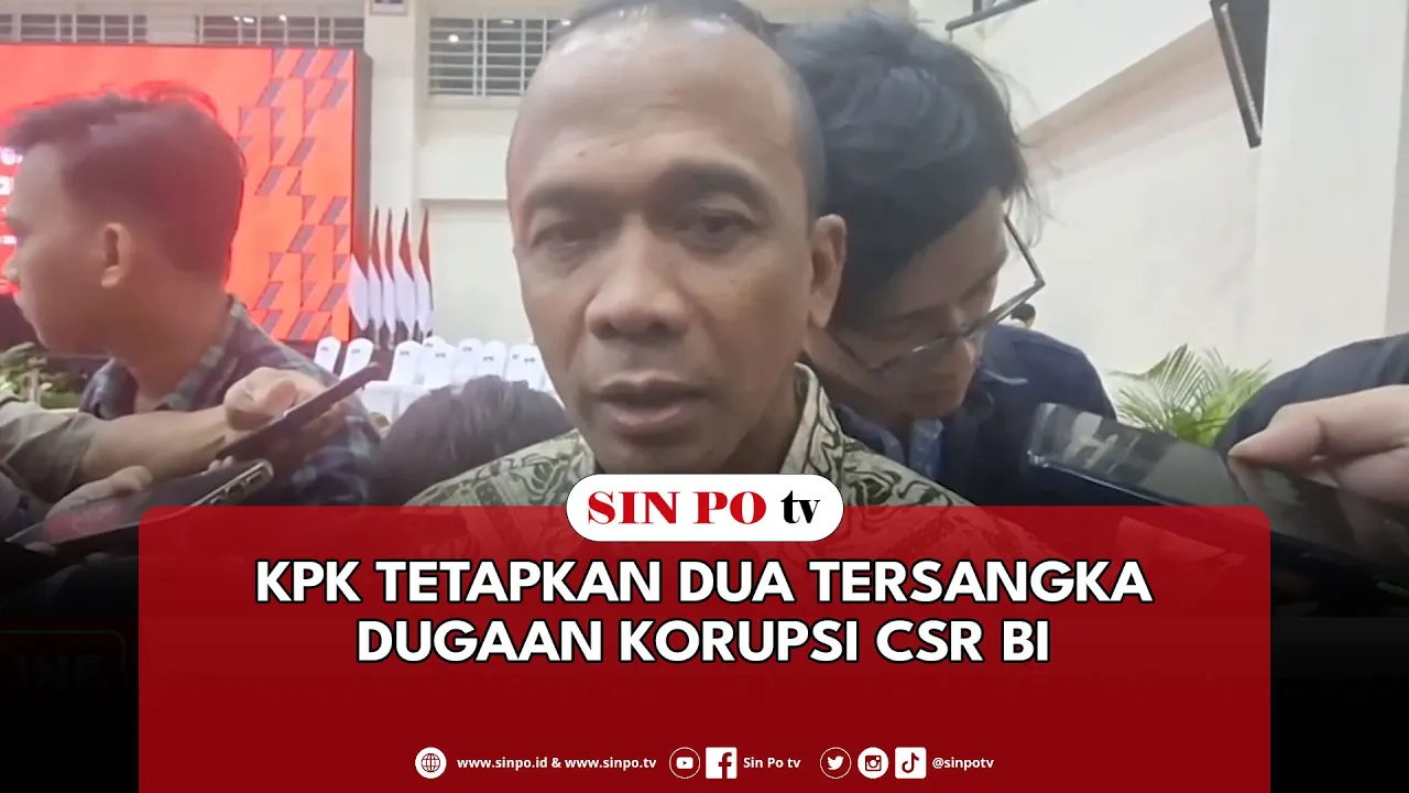 KPK Tetapkan 2 Tersangka Dugaan Korupsi CSR BI