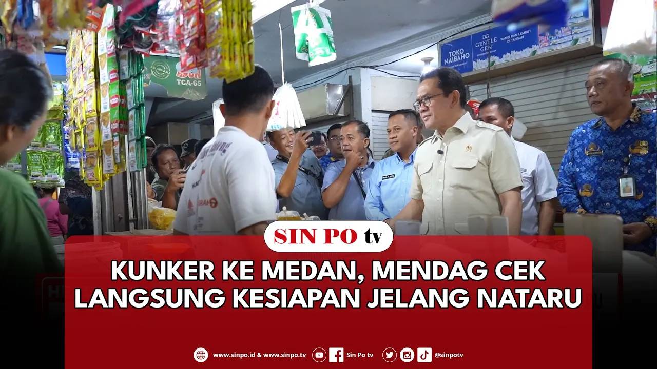 Kunker Ke Medan, Mendag Cek Langsung Kesiapan Jelang Nataru