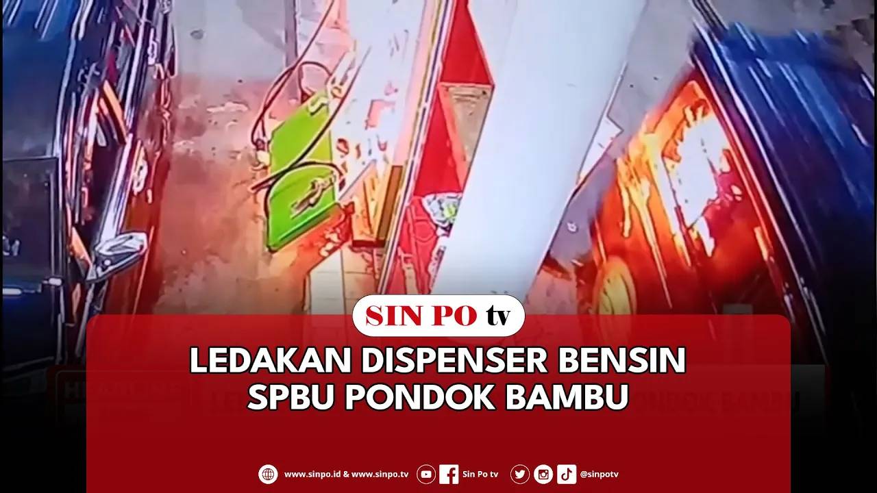 Ledakan Dispenser Bensin SPBU Pondok Bambu