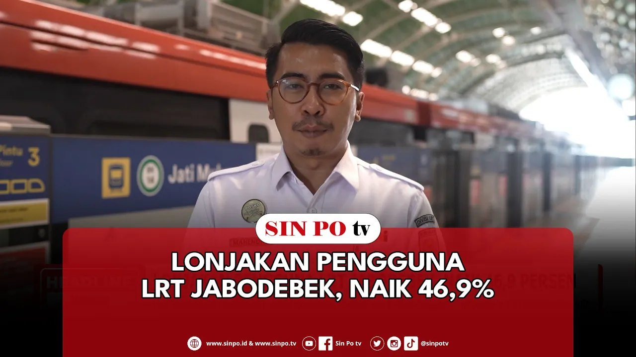 Lonjakan Pengguna LRT Jabodebek, Naik 46,9%