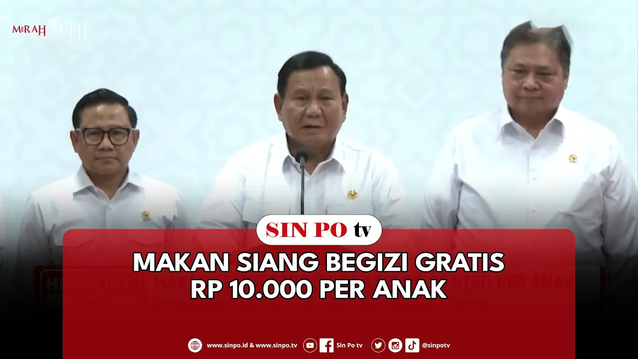 Makan Siang Begizi Gratis Rp 10.000 Per Anak