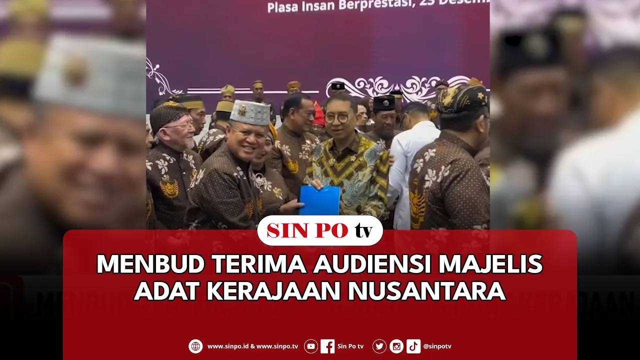 Menbud Terima Audiensi Majelis Adat Kerajaan Nusantara