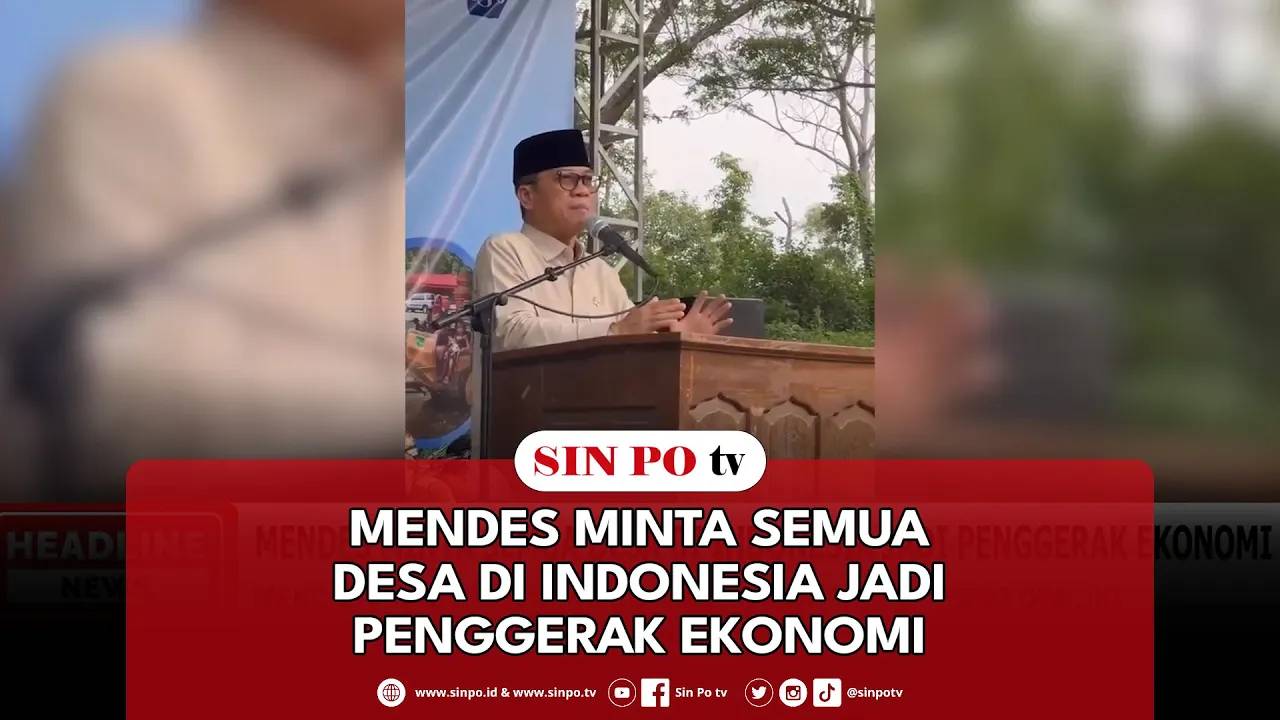 Mendes Minta Semua Desa Di Indonesia Jadi Penggerak Ekonomi