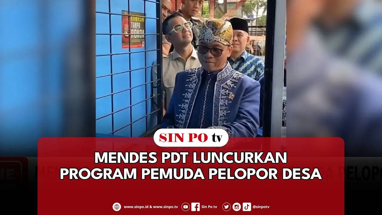 Mendes PDT Luncurkan Program Pemuda Pelopor Desa