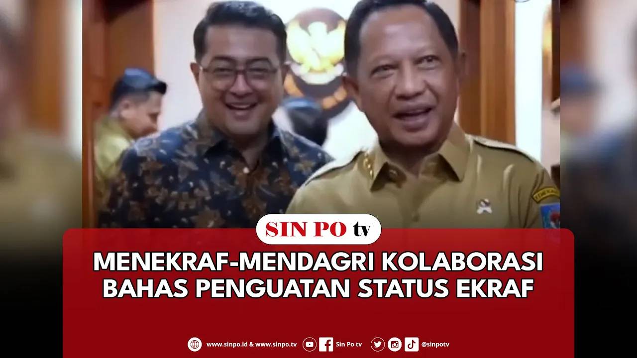 Menekraf - Mendagri Kolaborasi Bahas Penguatan Status Ekraf