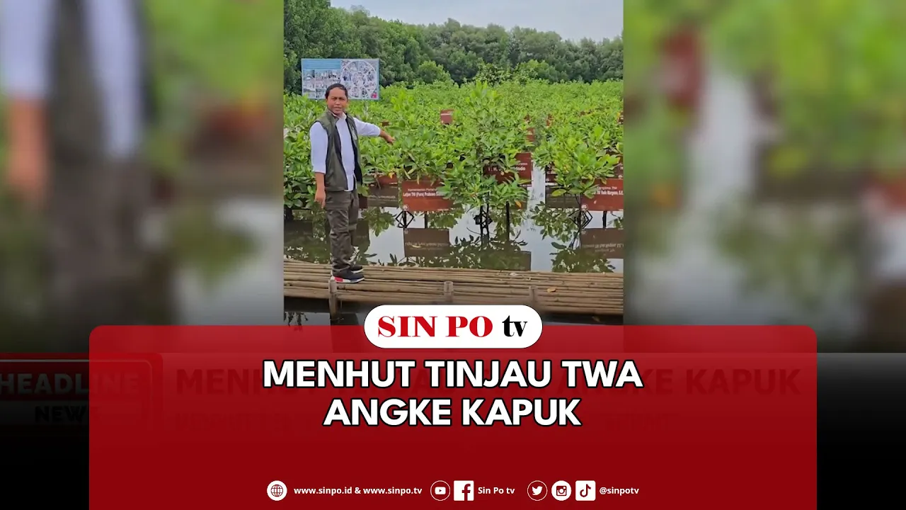 Menhut Tinjau TWA Angke Kapuk