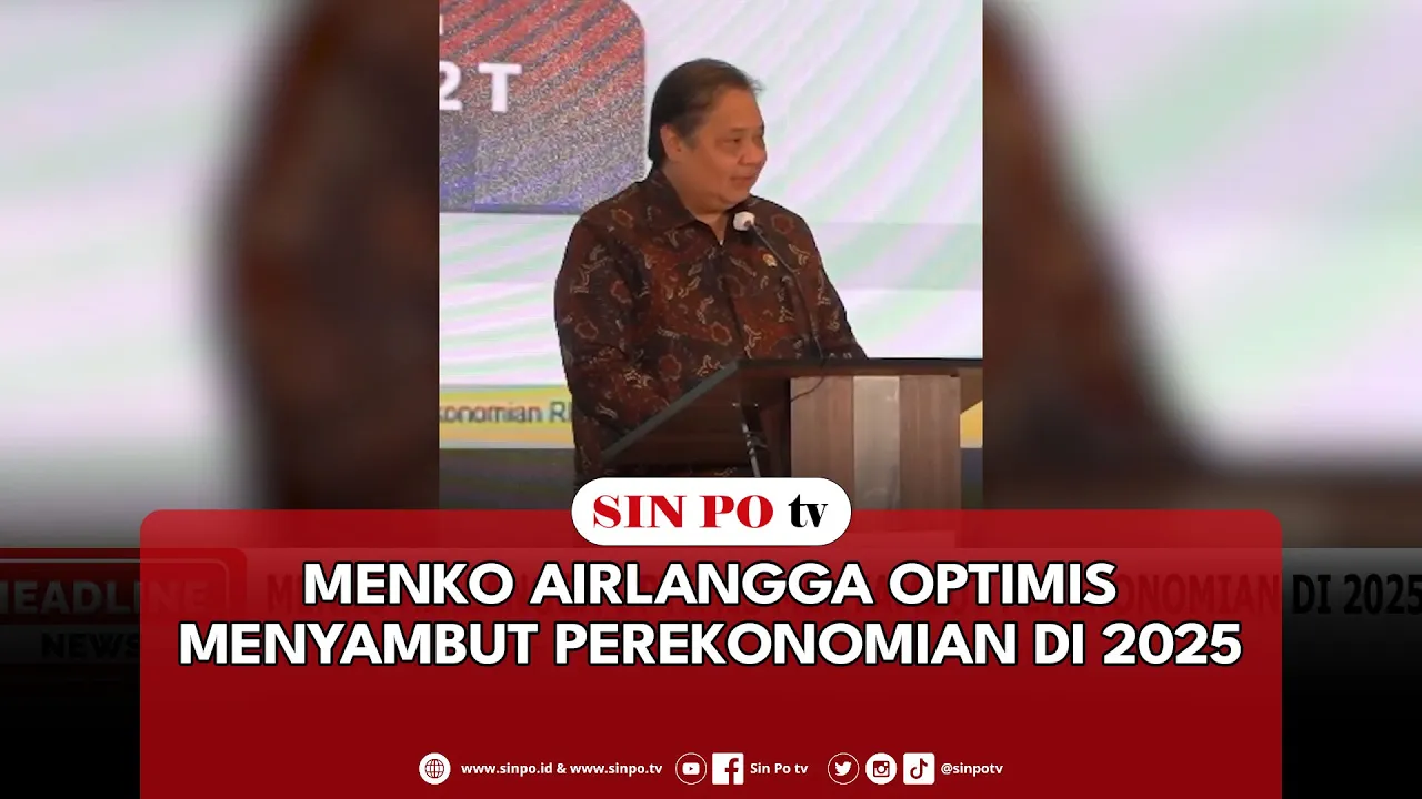 Menko Airlangga Optimis Menyambut Perekonomian Di 2025