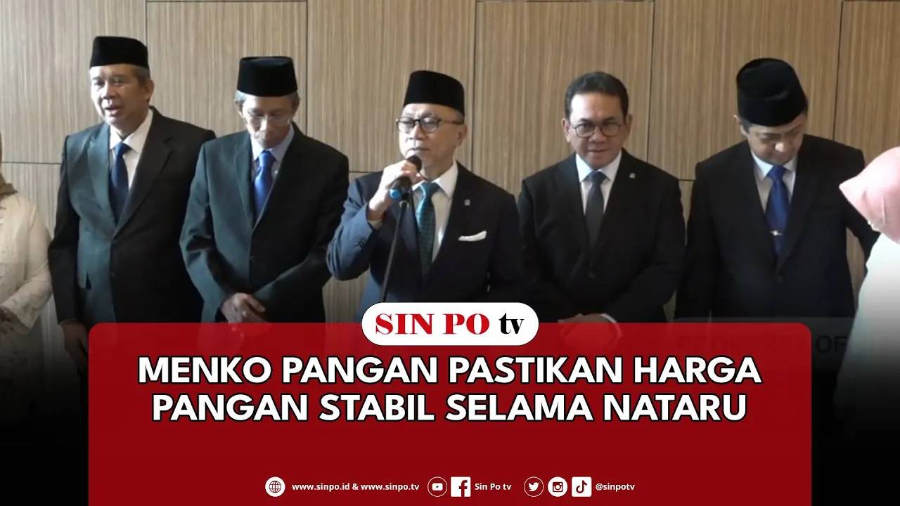 Menko Pangan Pastikan Harga Pangan Stabil Selama Nataru