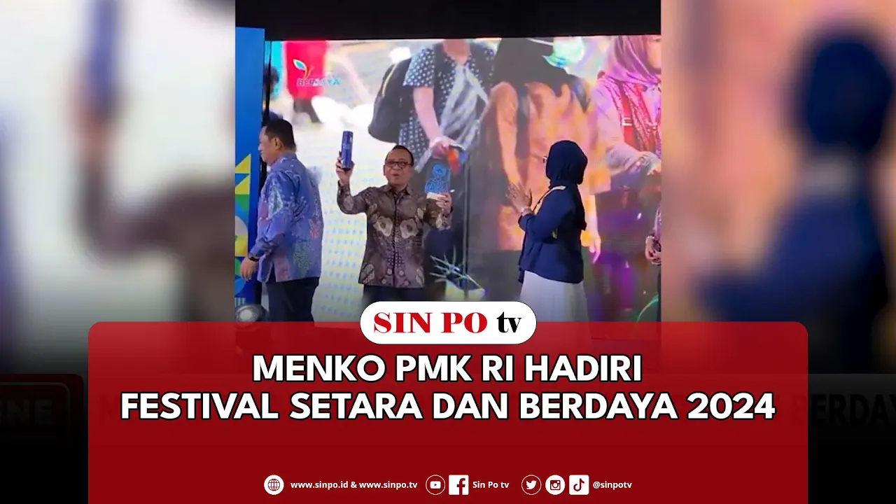 Menko PMK RI Hadiri Festival Setara Dan Berdaya 2024