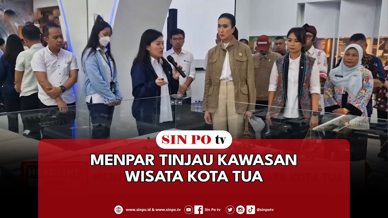 Menpar Tinjau Kawasan Wisata Kota Tua
