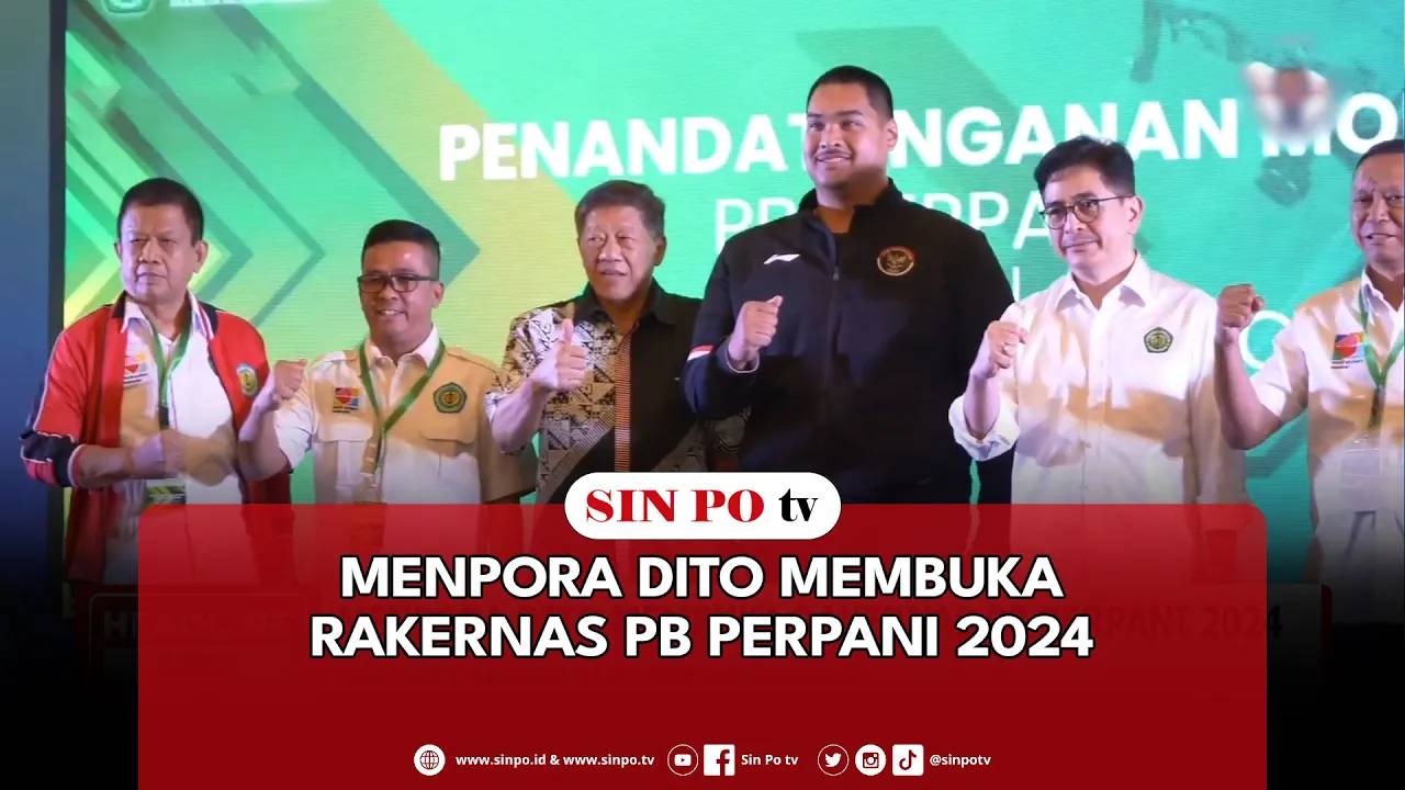 Menpora Dito Membuka Rakernas PB Perpani 2024