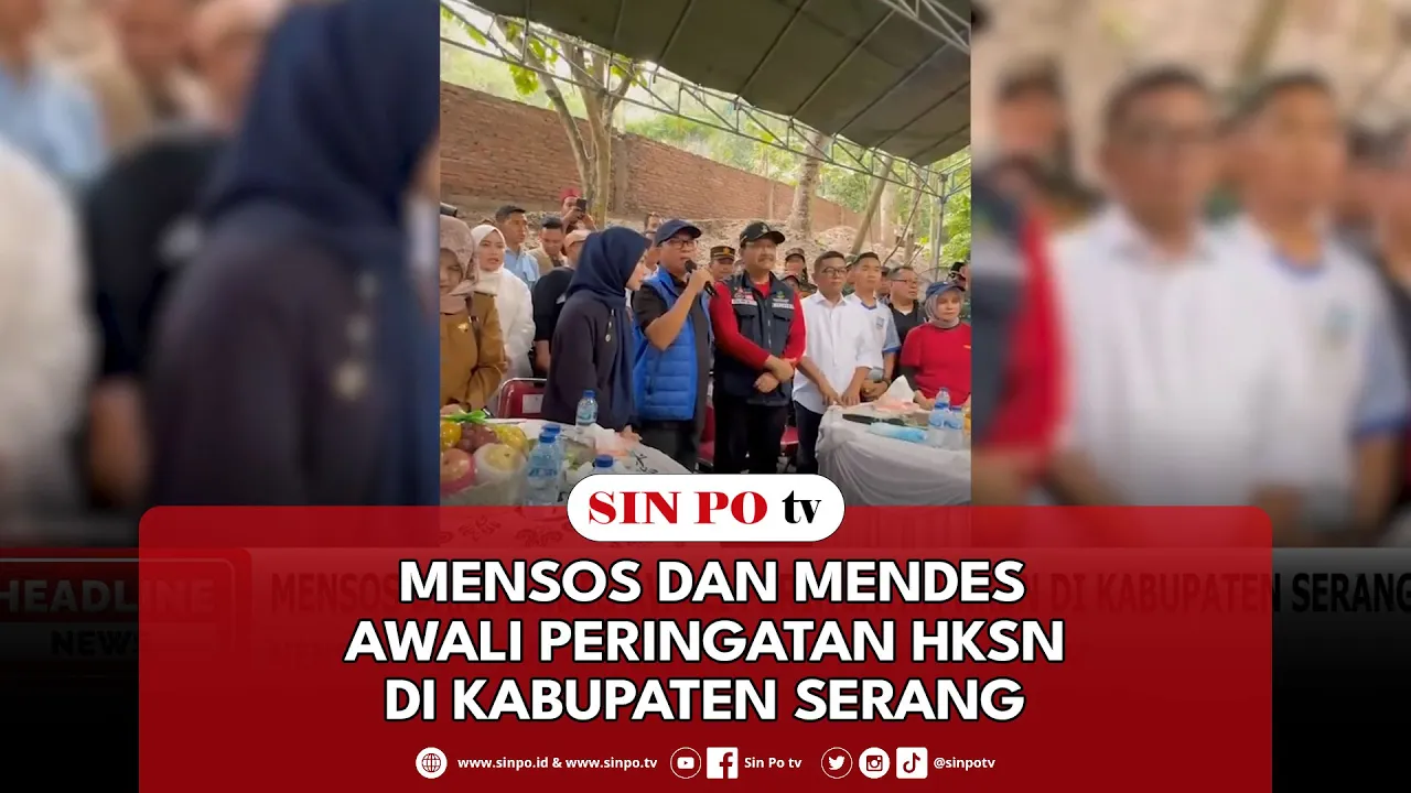 Mensos Dan Mendes Awali Peringatan HKSN Di Kabupaten Serang