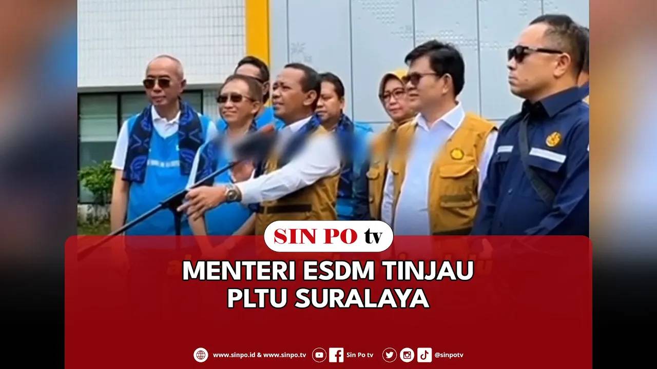 Menteri ESDM Tinjau PLTU Suralaya