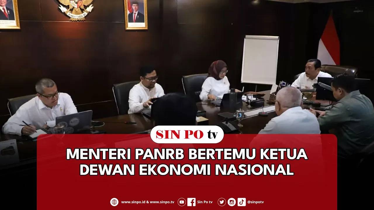 Menteri PANRB Bertemu Ketua Dewan Ekonomi Nasional