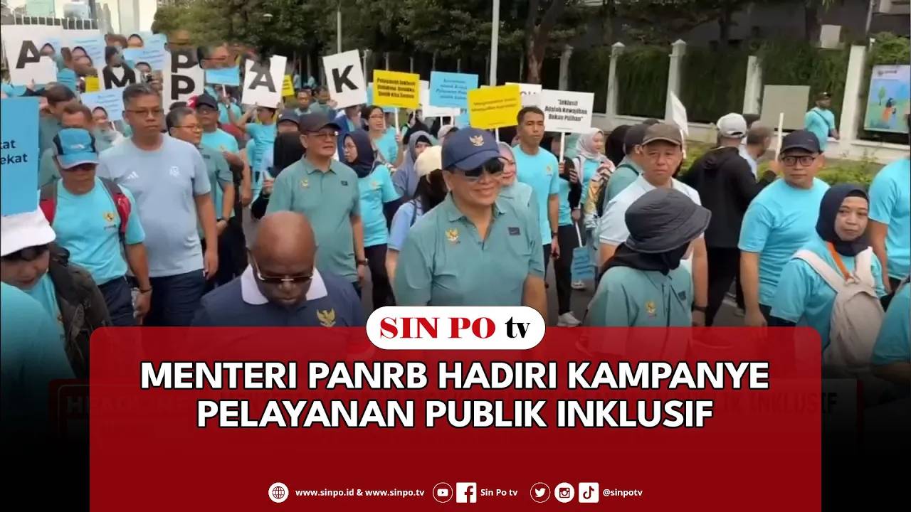 Menteri PANRB Hadiri Kampanye Pelayanan Publik Inklusif