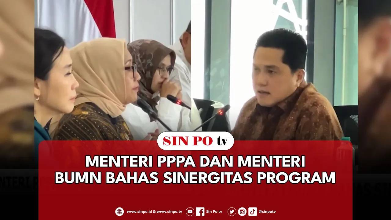 Menteri PPPA Dan Menteri BUMN Bahas Sinergitas Program