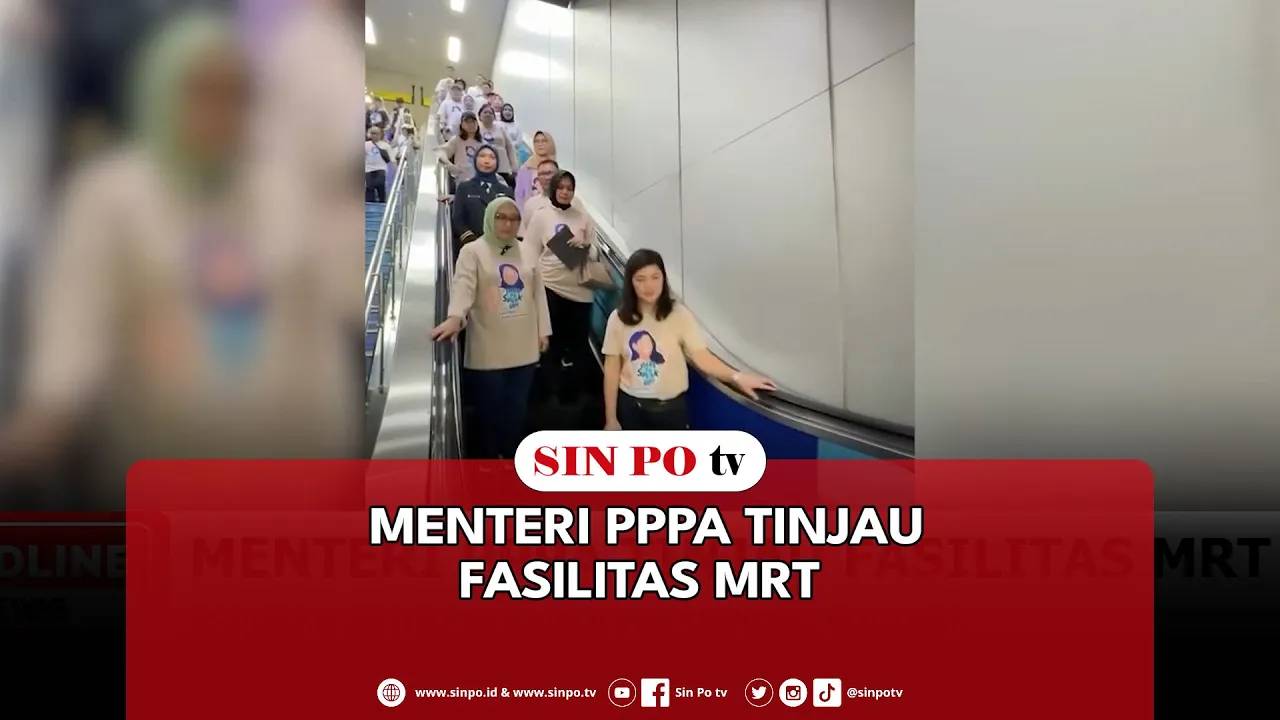 Menteri PPPA Tinjau Fasilitas MRT