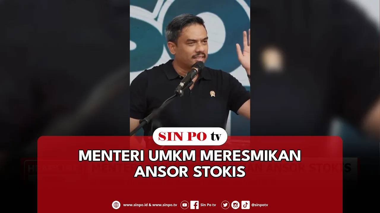 Menteri UMKM Meresmikan Ansor Stokis