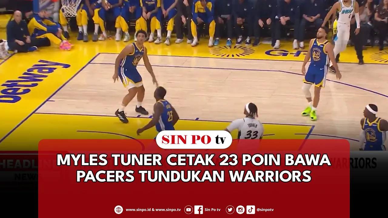 Myles Tuner Cetak 23 Poin Bawa Pacers Tundukan Warriors