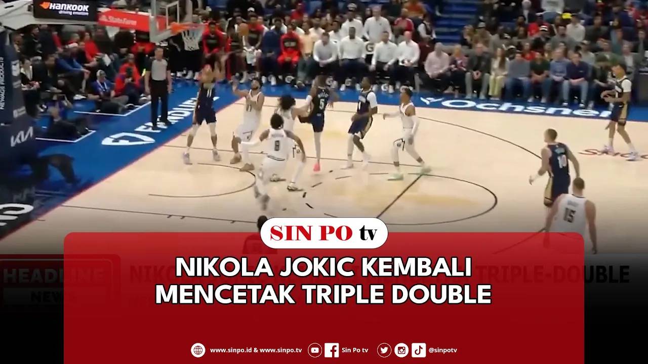 Nikola Jokic Kembali Mencetak Triple Double