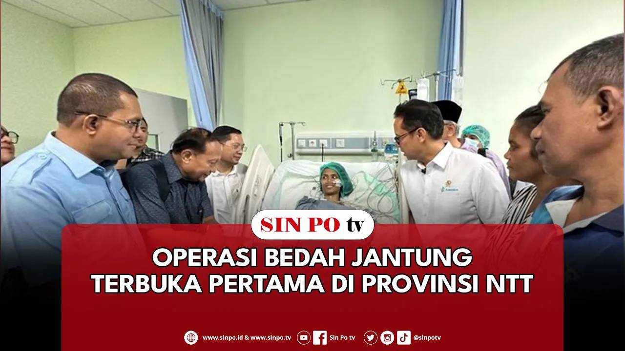 Operasi Bedah Jantung Terbuka Pertama Di Provinsi NTT