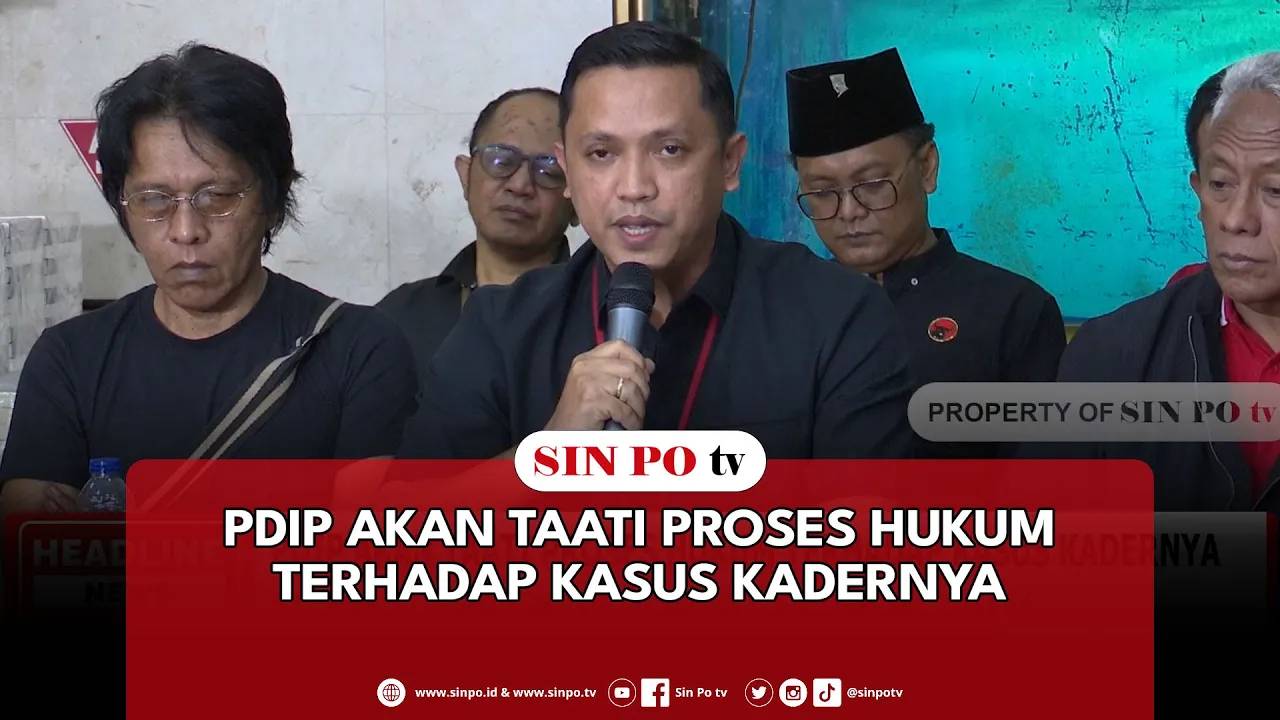 PDIP Akan Taati Proses Hukum Terhadap Kasus Kadernya