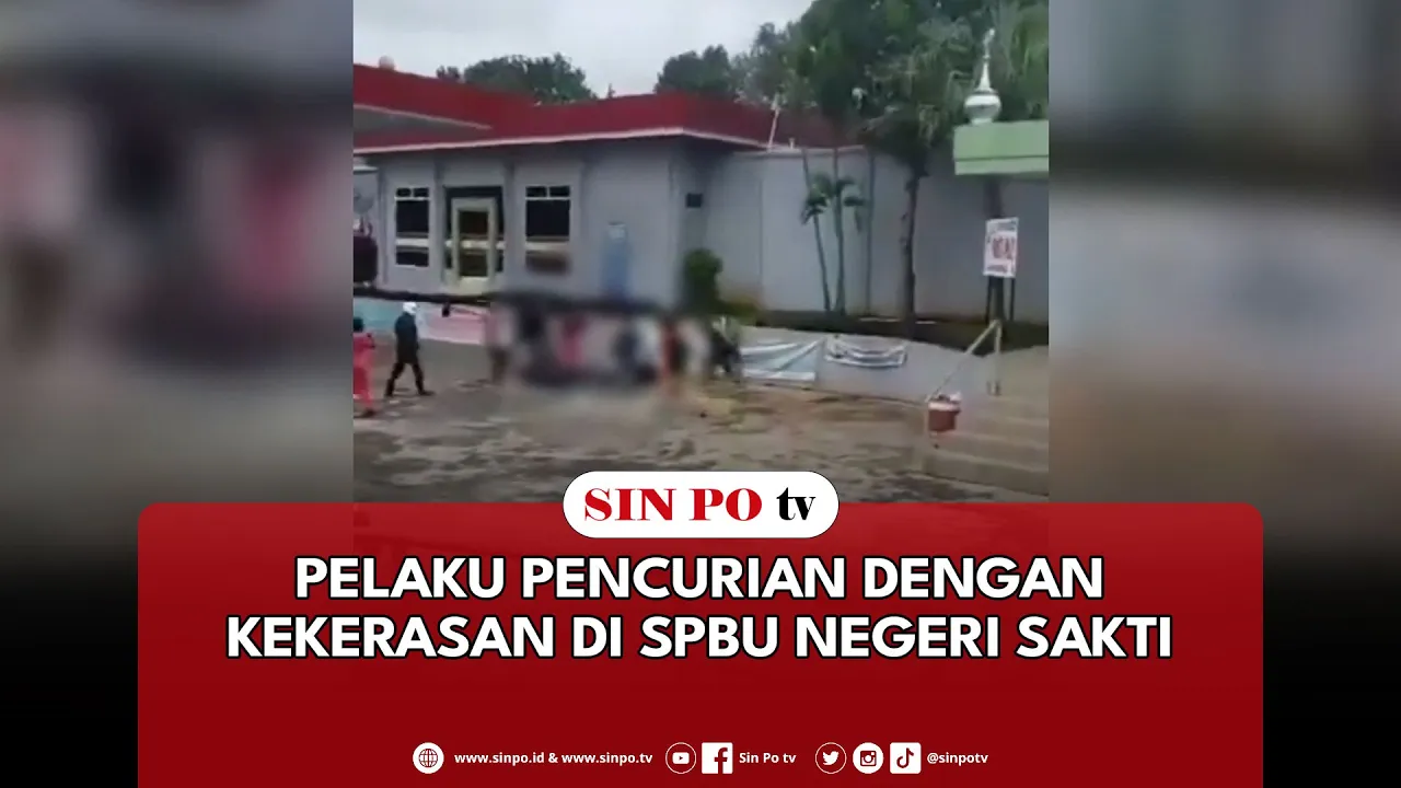 Pelaku Pencurian Dengan Kekerasan Di SPBU Negeri Sakti