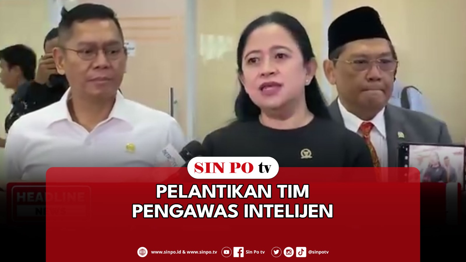 Pelantikan Tim Pengawas Intelijen