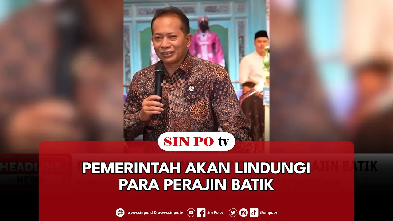 Pemerintah Akan Lindungi Para Perajin Batik