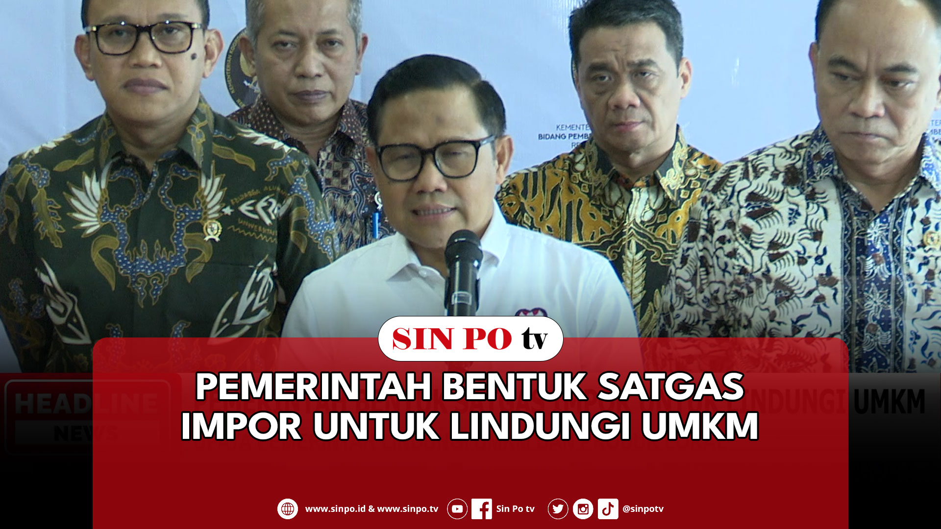 Pemerintah Bentuk Satgas Impor Untuk Lindungi UMKM