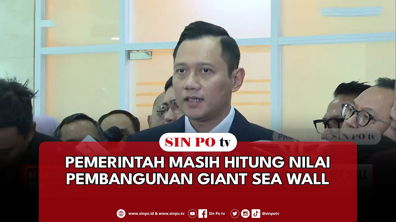 Pemerintah Masih Hitung Nilai Pembangunan Giant Sea Wall