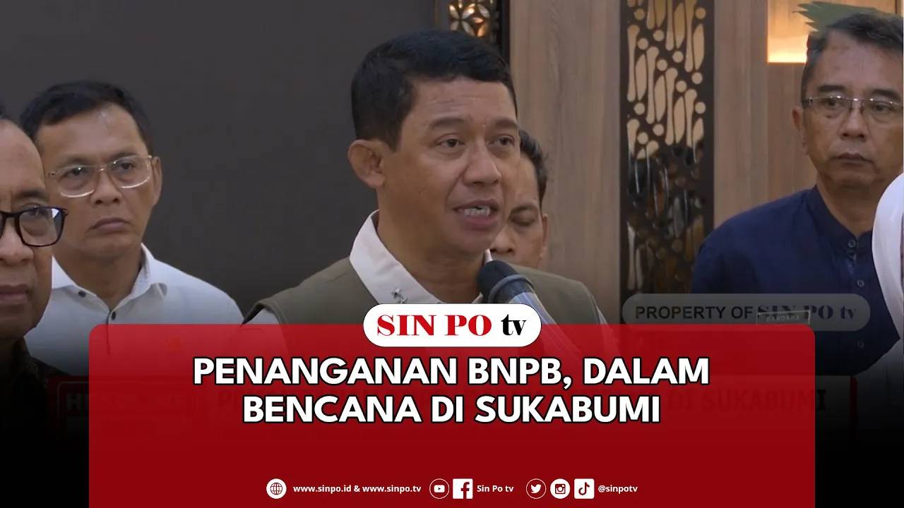 Penanganan BNPB, Dalam Bencana Di Sukabumi