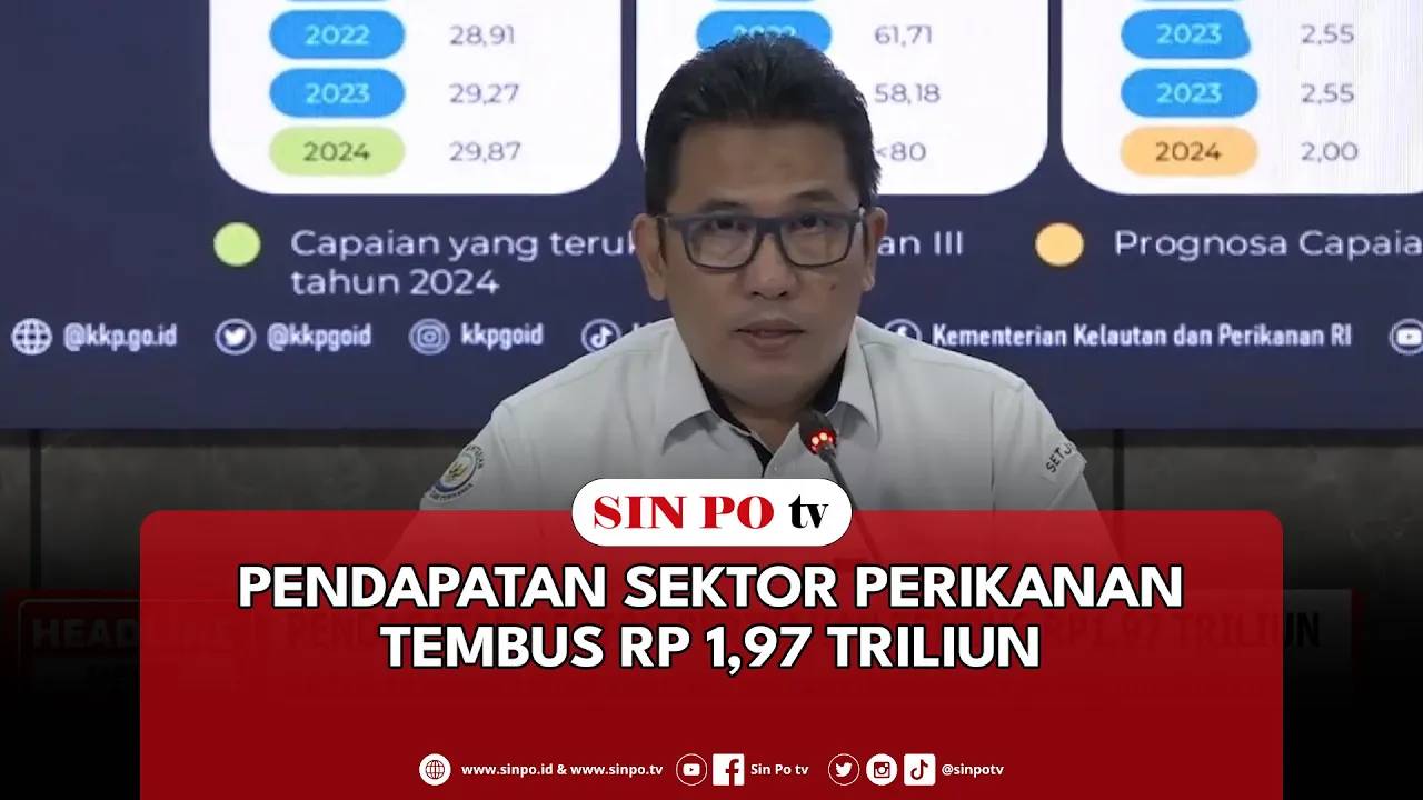 Pendapatan Sektor Perikanan Tembus Rp 1,97 Triliun