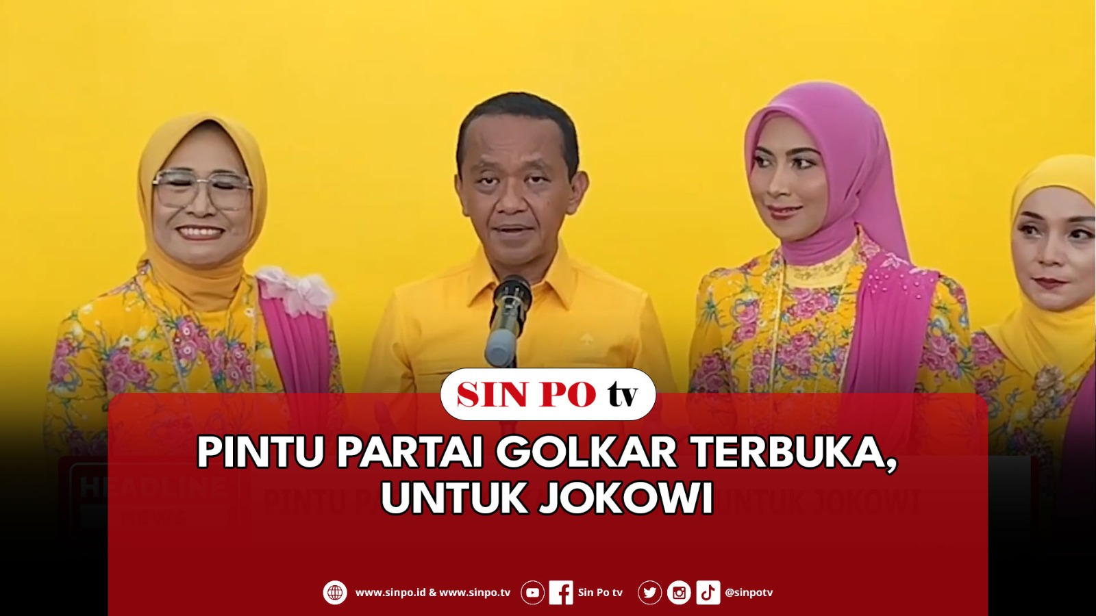 Pintu Partai Golkar Terbuka, Untuk Jokowi