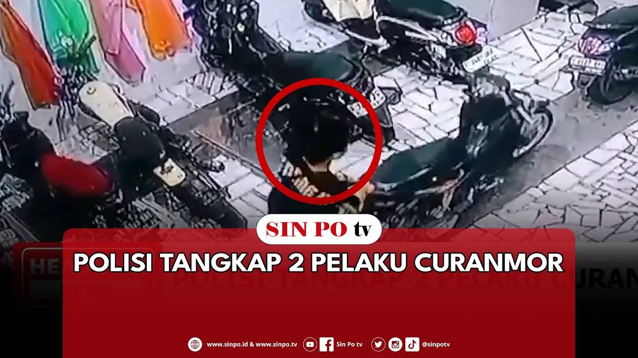 Polisi Tangkap 2 Pelaku Curanmor