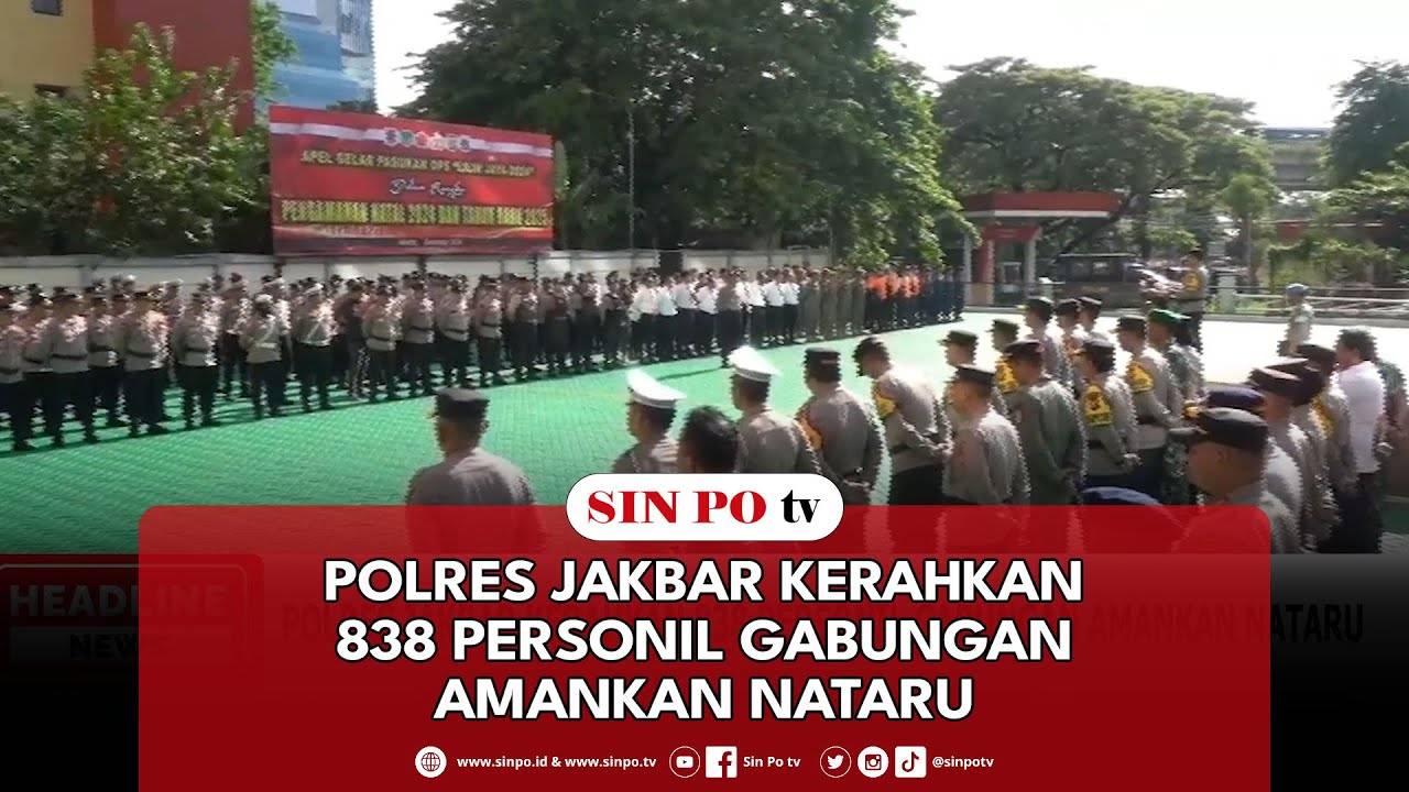 Polres Jakbar Kerahkan 838 Personil Gabungan Amankan Nataru