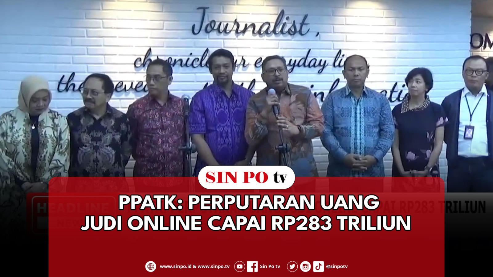 PPATK: Perputaran Uang Judi Online Capai Rp283 Triliun