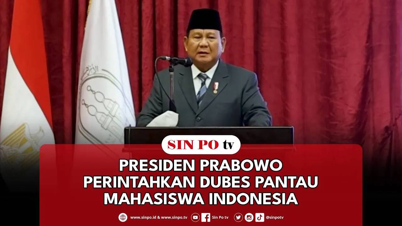 Prabowo Instruksikan Dubes RI Di Mesir Pantau Mahasiswa Indonesia