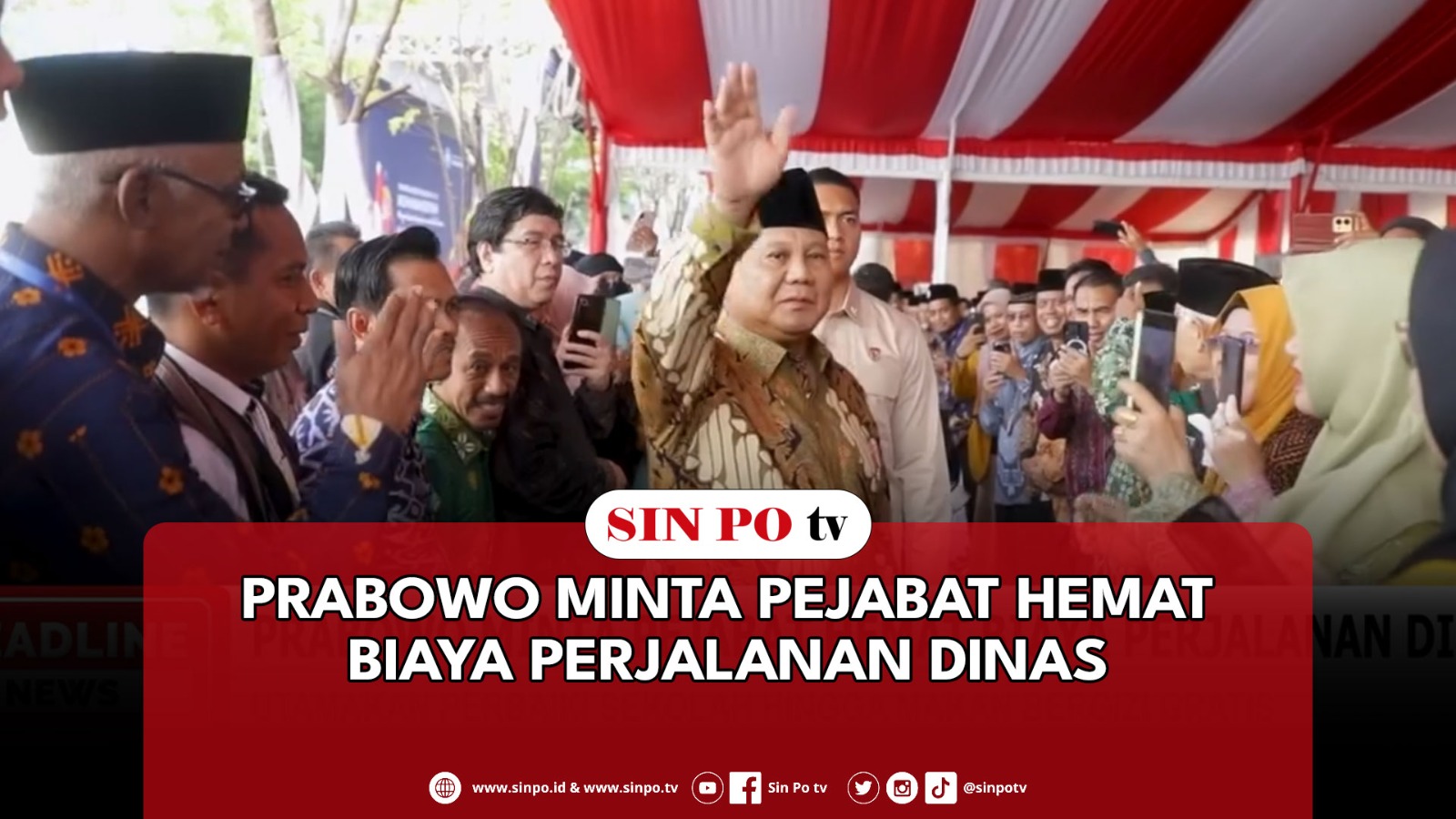 Prabowo Minta Pejabat Hemat Biaya Perjalanan Dinas