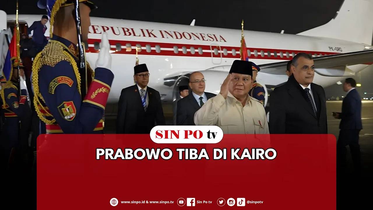 Prabowo Tiba Di Kairo