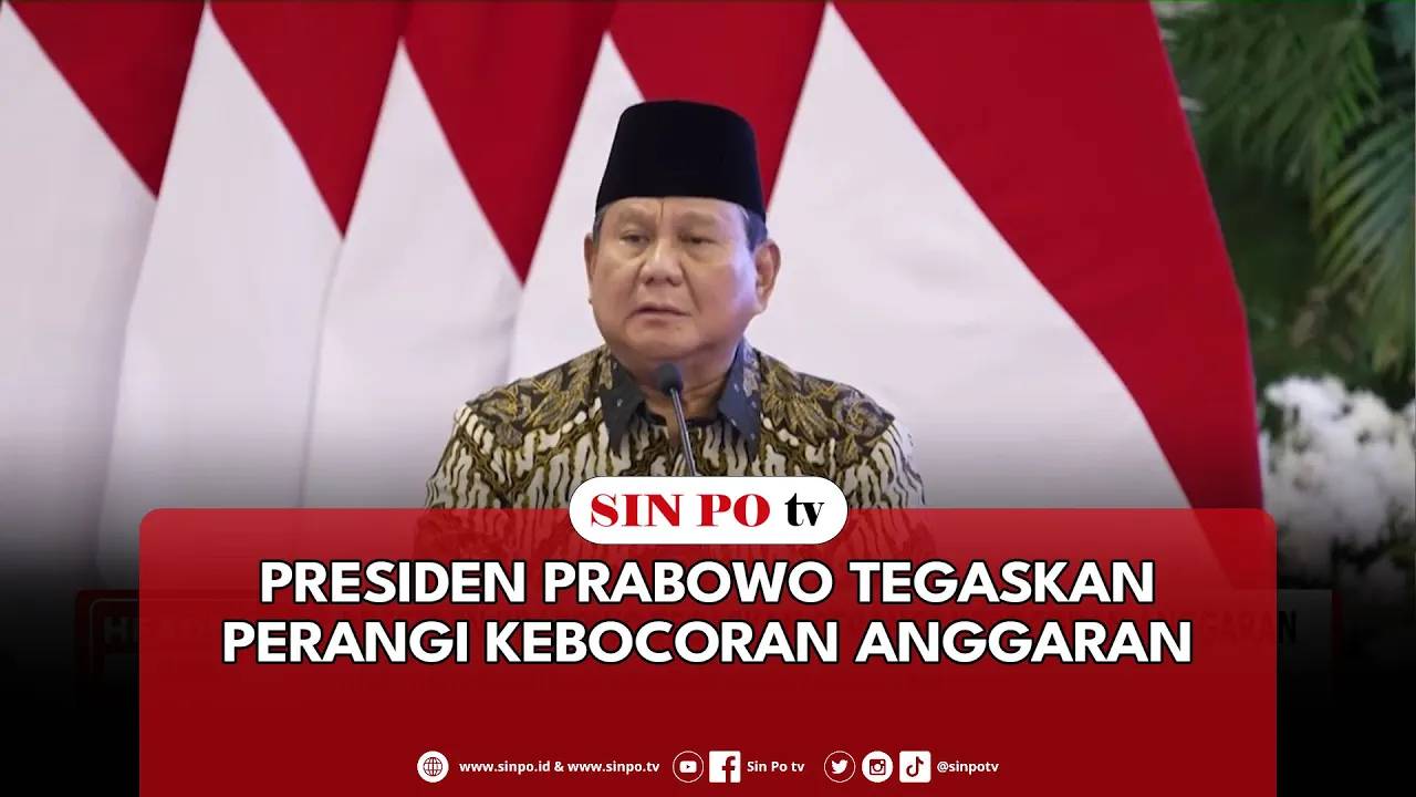 Presiden Prabowo Tegaskan Perangi Kebocoran Anggaran