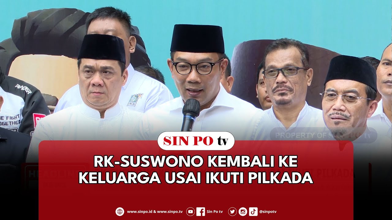 RK-Suswono Kembali Ke Keluarga Usai Ikuti Pilkada