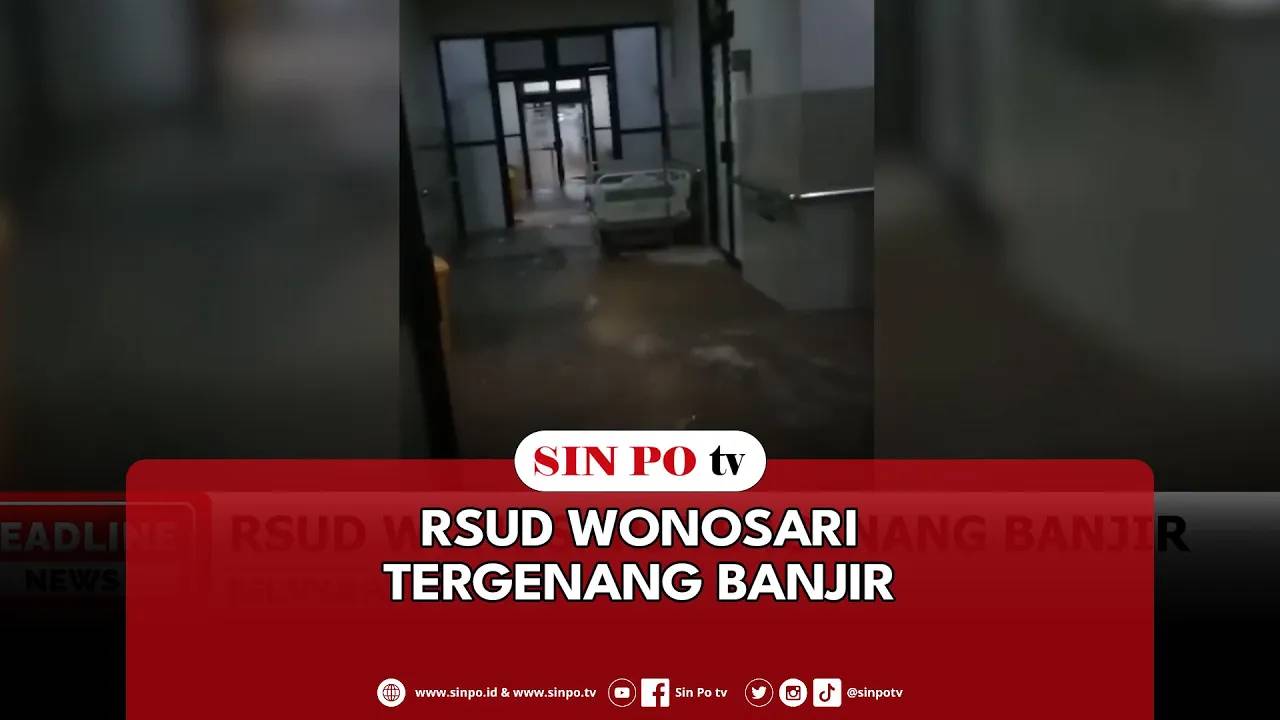 RSUD Wonosari Tergenang Banjir