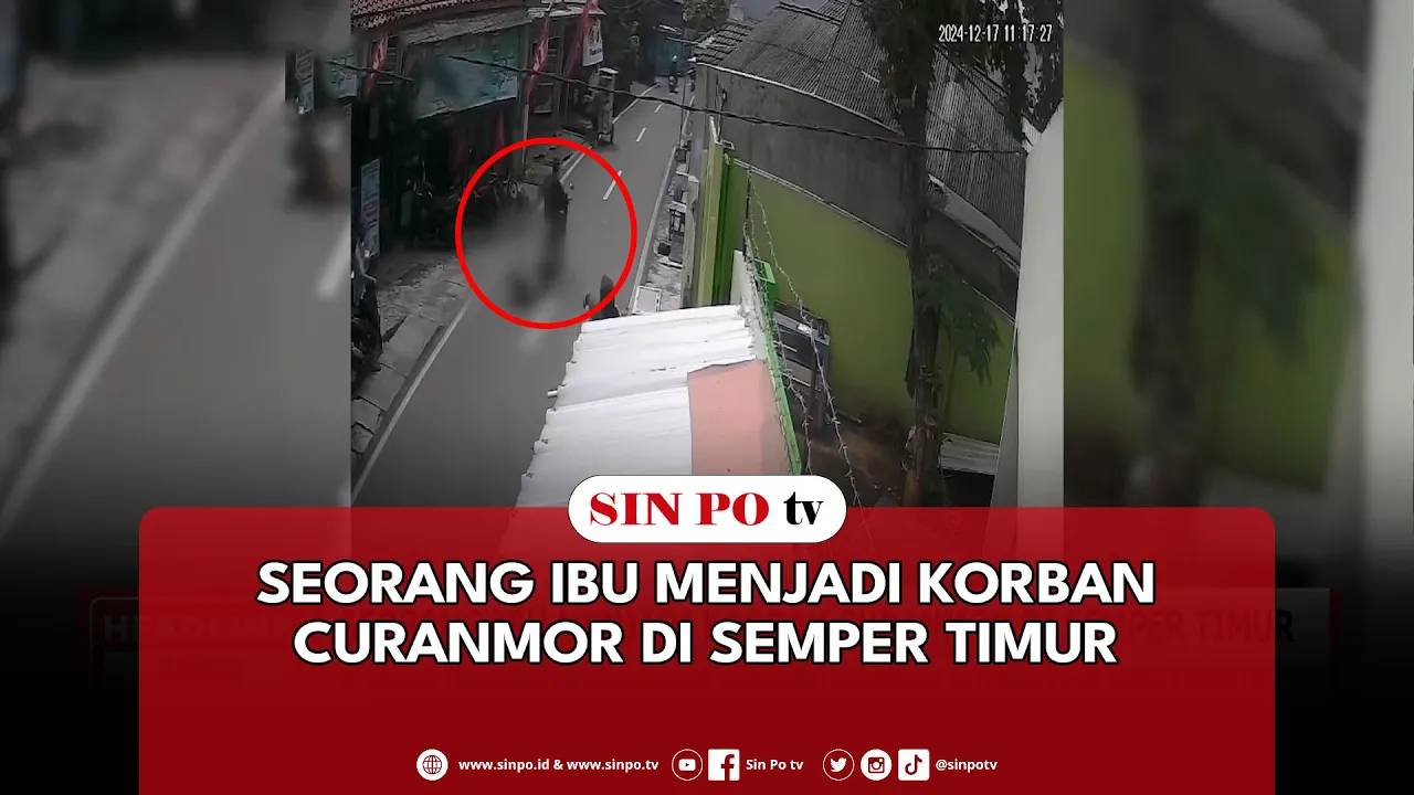 Seorang Ibu Menjadi Korban Curanmor Di Semper Timur