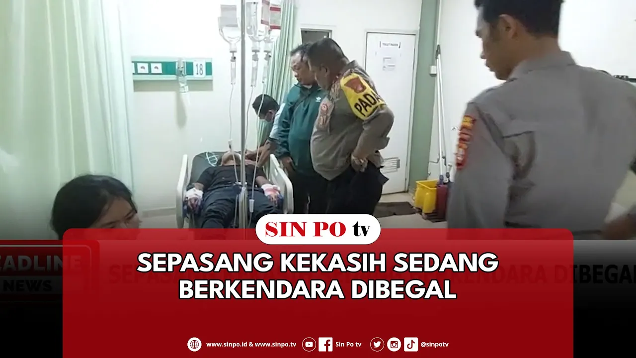 Sepasang Kekasih Sedang Berkendara Dibegal