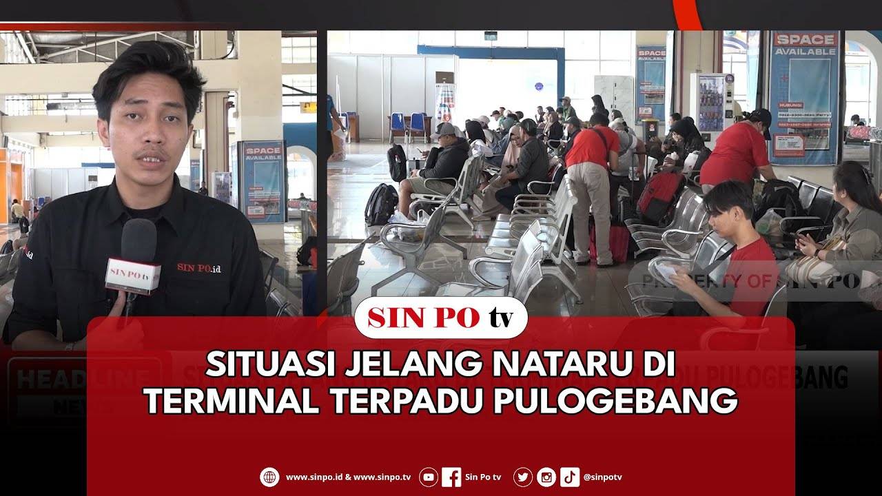 Situasi Jelang Nataru Di Terminal Terpadu Pulogebang