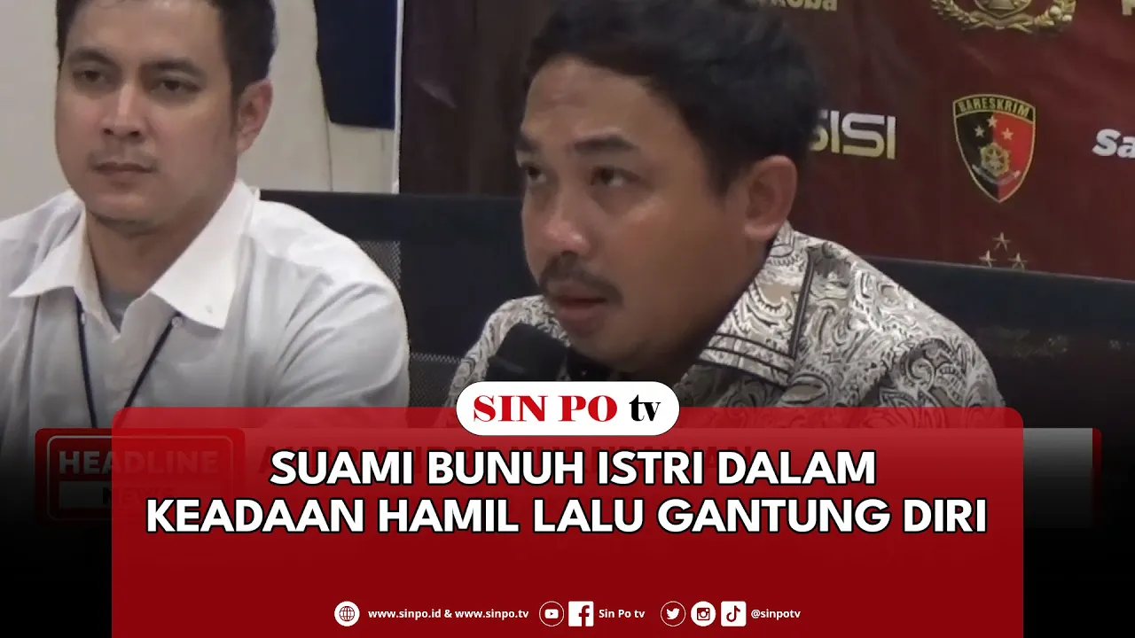 Suami Bunuh Istri Dalam Keadaan Hamil Lalu Gantung Diri