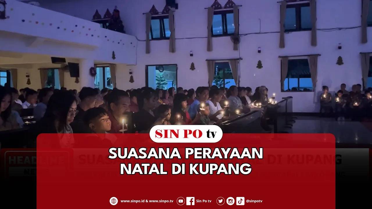 Suasana Perayaan Natal Di Kupang